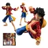 Coleção De Bonecos De Ação Boneca Anime One Piece Luffy, 18