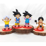 Coleção De Miniaturas Goku Vegeta De 13 Bonecas Dragon Ball