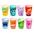 Coleção Divertidamente Com 8 Copos Infantil 320ml Original