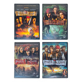 Coleção Em Dvd | Piratas Do Caribe | Original | Frete Grátis