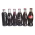 Coleção Garrafas Históricas Coca Cola 6 Lacradas + 1 Brinde