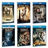 Coleção Hobbit + Senhor Dos Anéis Blu-ray (9 Discos)