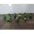 Coleção Kit C 9 Miniaturas Tartalegres Do Ovo Kinder Anos 90