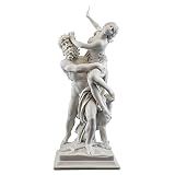 Coleção Superior Estátua De Deus Grego De 35,56 Cm Pluto E Proserpina De Gian Lorenzo Bernini (1598-1680). Mármore Fundido A Frio Premium. Réplica De Obra De Arte De Nível De Museu.