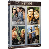 Coleção Tarzan Johnny Weissmuller 4 Filmes Dubl Leg Lacrado