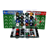 Coleção Tracker   32 Capacetes 4 Cm De Altura Da Nfl