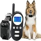 Coleira Adestramento Eletrônica Anti Latidos Colar Adestrar Cachorro