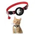 Coleira Case Capa Para Airtag Gato Cachorro Refletiva Gps Cor Vermelho
