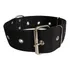 Coleira Grande Porte Nova Alternativa Pitbull Fita 5 Cm Cor Preta Tamanho Da Coleira 75 Cm