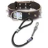 Coleira Para Pit Bull Couro Com Spike Coleira Spike   Guia Cor Preto