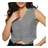 Colete Blusinha Alfaiataria Mini Blusa Feminino Elegante 