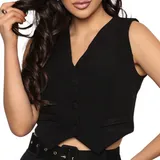 Colete Blusinha Alfaiataria Mini