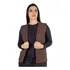 Colete De Malha Feminino Com Tranças 60006