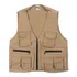 Colete De Pesca Em Ripstop 9 Bolsos Coyote Bege