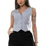 Colete Feminino Alfaiataria Casual