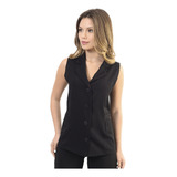 Colete Feminino Social Uniforme Ou Dia A Dia Direto Fábrica