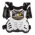 Colete Infantil Proteção Trilha Motocross Off Road Branco