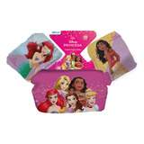 Colete Infantil Rosa Com Boia De Braço Princesas Disney