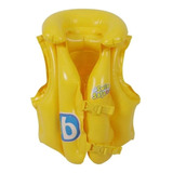 Colete Inflável Infantil Swim Safe Abc Amarelo 46cm - Belfix