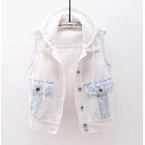 Colete Jeans Para Mulheres