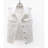 Colete Jeans Plus Size