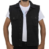 Colete Masculino Para Motoclub Brim Promoção Ref9001
