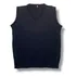 Colete Pulover Masculino Tricot Linha Liso Sem Manga