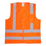 Colete Refletivo Fluorescente Com