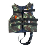 Colete Salva Vidas  50kg À 110kg    Camuflado