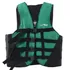 Colete Salva Vidas Nautika Coast Até 110kg Verde E Preto