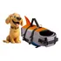 Colete Salva Vidas Pet Cães Flutuador Pet Cachorro Tam P   M