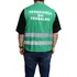 Colete Segurança Do Trabalho Com Bolso Epi Verde Refletivo