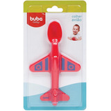 Colher Aviao Vermelha Buba