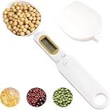 Colher Medidora Digital Com Balança  Capacidade 500g  Precisão 0 1g  Display LCD  Ideal Para Cozinha   Dieta
