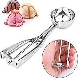 Colher Para Sorvete Em Aço Inox Com Ejetor De Mola  Premium  Resistente