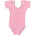 Collant Ballet Infantil Poliamida Manga Curta 0048