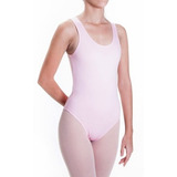 Collant Colan Body Maio Ballet Dança - Regata