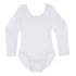 Collant Danca Ballet Manga 3/4 Branco Adulto