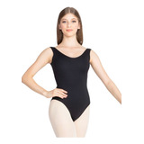 Collant Regata Preto   Só Dança   Ballet   Adulto
