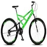 Colli Bike, Bicicleta Gps 148 Dupla Suspensão E Freios V-brake, Aro 26 Aero, 36 Raias, 21 Marchas