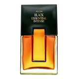 Colonia Black Essential Intense 100ml Avon Masculino