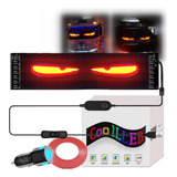 Colorful Eye Lamp Soft Screen For Car Windows  Scrolling