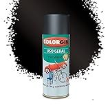 Colorgin Automotivo Spray 350 Ml Preto Semi-brilho