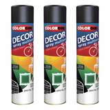 Colorgin Spray Decor Preto