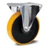 Colson Rod Pu514 Amarelo Fixo C  Placa Roda Ferro 2320 300kg