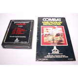 Combat Fita Jogo Cartucho Original Atari + Manual Funciona