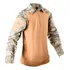 Combate Shirt Tática Reforçada Camuflada Airsoft Proteção Uv