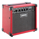 Combinação De Guitarra Woofers Laney Lx15-red De 15w 2 X 5 Polegadas. Cor: Vermelho