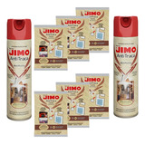 Combo 02 Jimo Antitraça 300ml   06 Jimo Antitraça Cartela