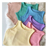 Combo 03 Cropped Suplex Feminino Regata Estilo Clássico